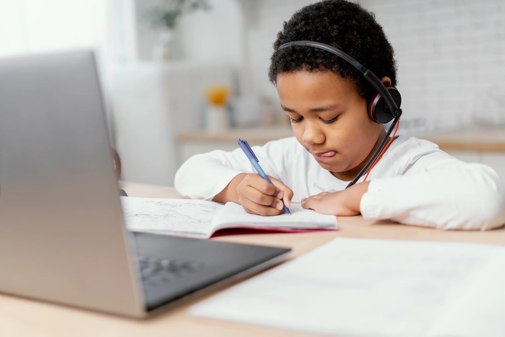 Apprenant en formation en ligne
